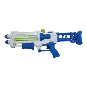 Jucărie Pistol cu Apă cu Presiune și Duză Dublă, pentru Joacă în Aer Liber