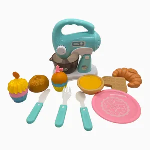 Jucărie Set Mixer cu Bol, Dulciuri și Accesorii pentru Bucătărie și Joc de Rol pentru Copii