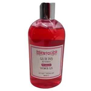 Gel de Duș Eden Touch Red Berries, Aromă de Fructe Roșii, 400 ml