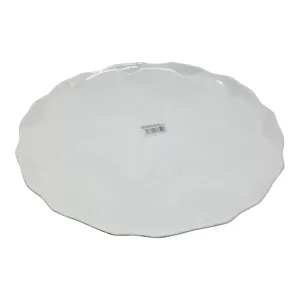 Farfurie Home Class White Gold Rim, 10.5 Inch, Design Elegant cu Margine Aurie