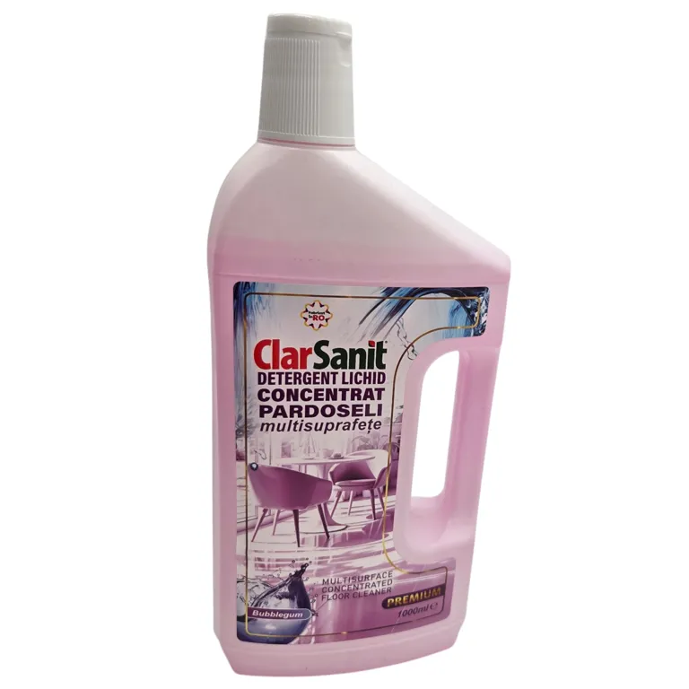 Detergent pentru Pardoseli ClarSanit, Aromă Bubblegum, 1000 ml