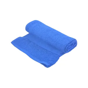 Prosop baie din bumbac 100% frotte, 70 x 130 cm, 500 g/mp, albastru, prosop textil pentru baie și duș