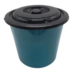 Găleată din Plastic cu Capac 8 L Plast-A, Recipient Multifuncțional pentru Depozitare și Uz Casnic, Practică și Rezistentă