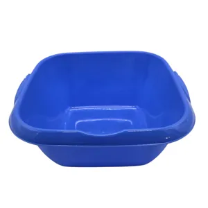 Lighean Pătrat din Plastic 3 L Plast-A, Recipient Multifuncțional pentru Curățenie și Uz Casnic, Practic și Rezistent