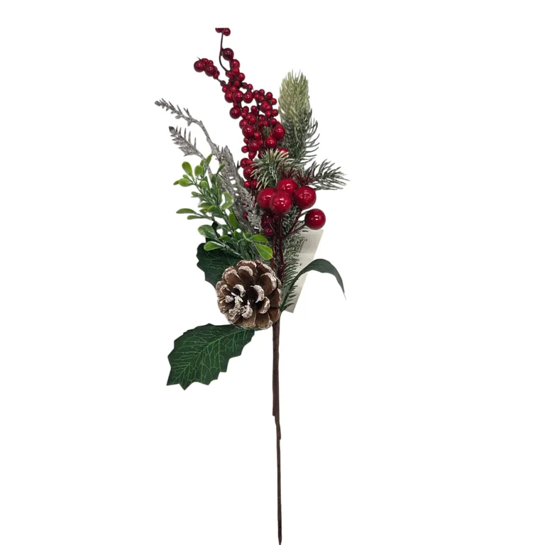 CRENGUTA ARTIFICIALA DECORATIVA DE CRACIUN 35CM 