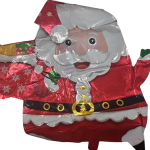 Set 80 Baloane cu Tematică de Crăciun, Modele Festive Asortate, Moș Crăciun, Ren și Om de Zăpadă