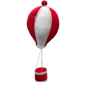 Decorațiune de Crăciun Tip Balon, Ornament Festiv pentru Brad, 28 x 12 cm