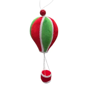 Decorațiune de Crăciun Tip Balon, Ornament Decorativ Festiv, 28 x 12 cm