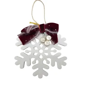 Decorațiune de Crăciun din Lemn pentru Brad, Ornament Festiv Suspendat, Diferite Modele