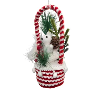 Ornamente Decorative de Crăciun pentru Brad, Diferite Modele, 18 x 8 cm
