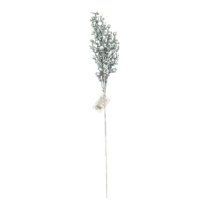 Crenguță Artificială Decorativă de Crăciun cu Bobițe, Ornament Festiv pentru Brad și Aranjamente, 73 cm