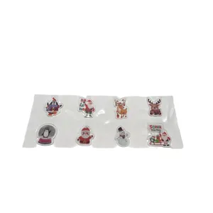 Stickere cu Gel pentru Crăciun, 17,5 x 42 cm, Decorațiuni Festive pentru Geamuri și Suprafețe Nete