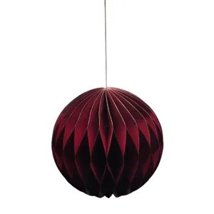 Decorațiune de Crăciun 15 cm, Glob Decorativ Suspendat pentru Brad, Design Elegant