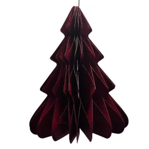 Decorațiune de Crăciun 19 x 15 cm, Ornament Decorativ Suspendat pentru Brad și Casă