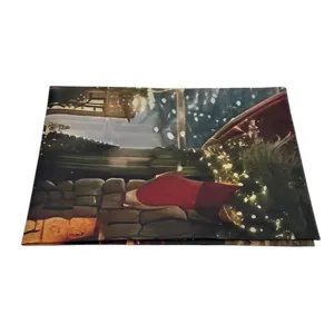 Decor de Perete cu Tematică de Crăciun, 100 x 150 cm, Ornament Festiv pentru Interior