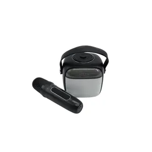 Boxă Karaoke Portabilă Adler cu Microfon Inclus, Bluetooth, Redare USB/TF/FM, Acumulator Reîncărcabil, 0.68KG, Sistem Audio pentru Petreceri și Karaoke Acasă