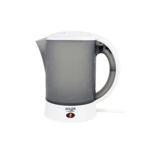 Fierbător Electric de Apă Adler – 0.6L, Compact, Portabil, Ideal pentru Călătorii