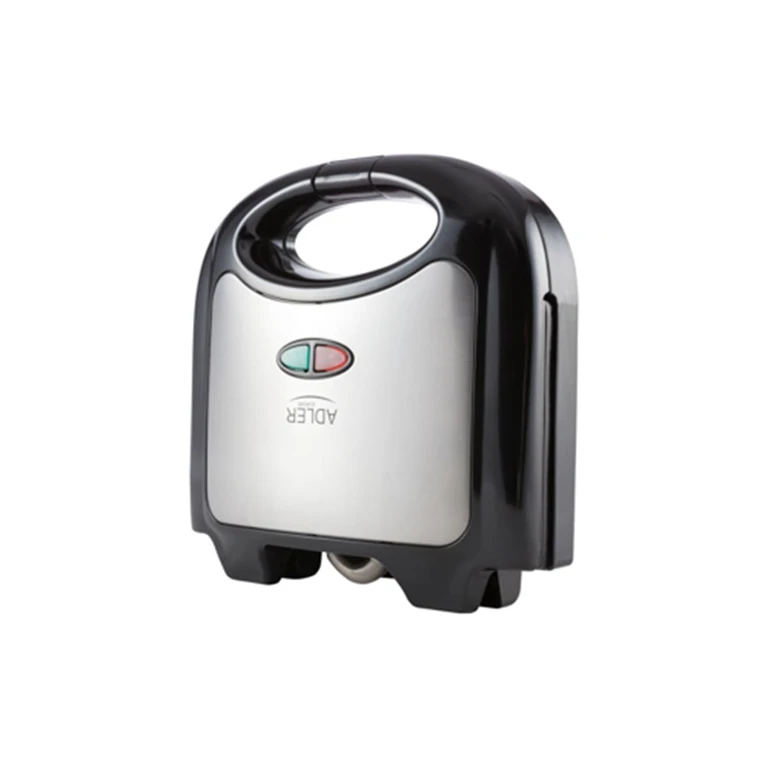 Aparat Sandwich Maker Adler – 770W, Placi Antiaderente, Indicator Luminos