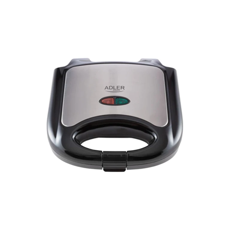 Aparat Sandwich Maker Adler – 770W, Placi Antiaderente, Indicator Luminos