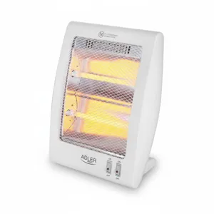 Radiator cu Cuarț ADLER AD 7709 – 800W, 2 Trepte de Putere, Protecție la Răsturnare, Mâner Ergonomic, Compact, Alb
