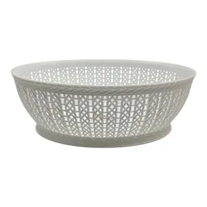 Coș Oval din Plastic Belma Spic, Capacitate 3.5 L, Design Decorativ, pentru Depozitare și Organizare în Casă