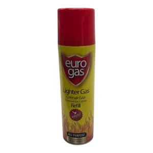 Spray Euro Gas Refill cu Gaz pentru Reîncărcare Brichete, 270 ml