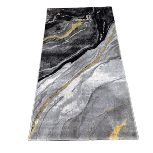 Covor Atlas pentru Living și Dormitor, 80 x 150 cm, Înălțime Fir 12 mm, Suport din Iută, Țesut Mecanic, Fabricat în Turcia