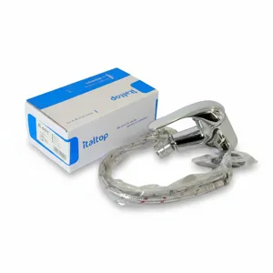 Baterie Lavoar ItalTop EL-8611 – Monocomandă cu Furtunuri Incluse, Finisaj Crom, Design Modern