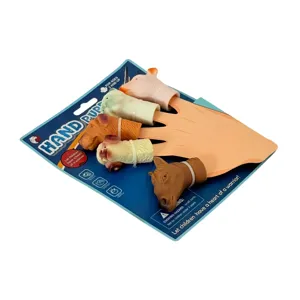 Mănușă cu 5 Păpuși de Degete – Design Practic și Ergonomic, Joc Interactiv și Creativ pentru Copii