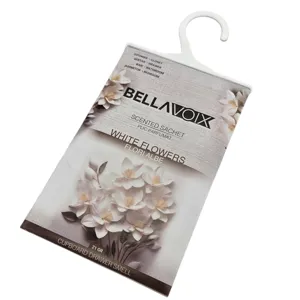 Plic Parfumat pentru Șifonier Bellavoix, Aromă de Flori Albe, 21 g