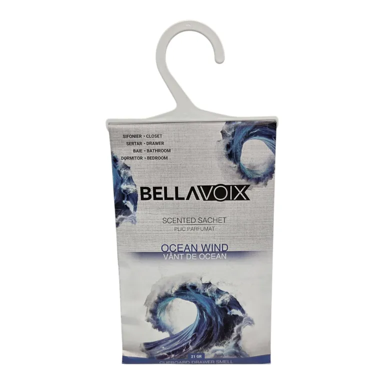 Plic Parfumat pentru Șifonier Bellavoix, Aromă Ocean, 21 g