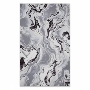 Covor Buse pentru Living și Dormitor, 100 x 200 cm, Înălțime Fir 10 mm, Suport din Bumbac, Țesut Mecanic, Fabricat în Turcia