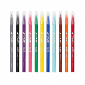 Set 12 Carioci Colorate LEGEND – Carioci pentru Desen și Colorat, Culori Intense, Ideal pentru Școală, Grădiniță, Activități Creative și Hobby