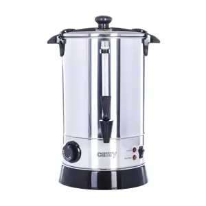 Urnă electrică pentru apă Camry CR 1267, 8,8 litri, reglaj temperatură 30–100°C, inox, 950W, robinet integrat
