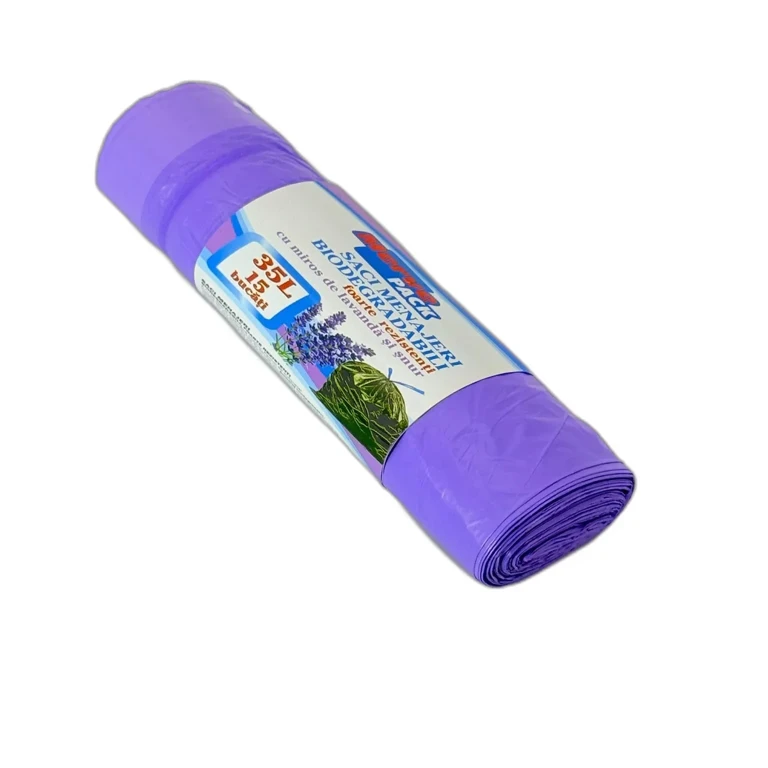 Saci Menajeri Biodegradabili Merve Pack, 35L, Compacti, 15 Bucati