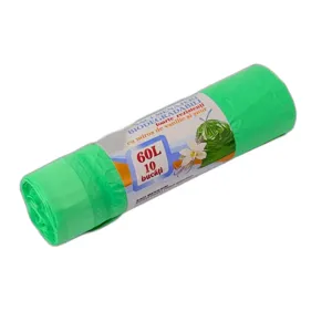 Saci Menajeri Biodegradabili Merve Pack – 60 Litri, 10 Bucăți, Ultra-Resistenți, Eco-Friendly, Pentru Colectarea Deșeurilor Casnice