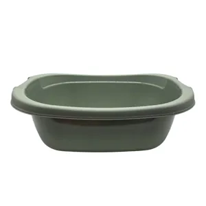 Lighean Oval din Plastic Belma 15 L, Recipient Multifuncțional pentru Baie, Curățenie și Uz Casnic