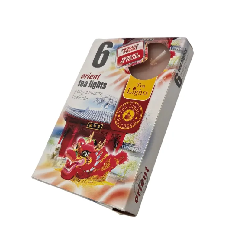 Set 6 Lumânări Parfumate Orient, Aromă Orientală pentru Ambient