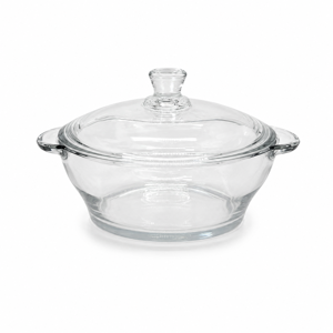 SET BOL DIN STICLĂ CU CAPAC 750ML DELISOGA