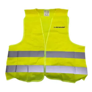 Vestă de Siguranță Reflectorizantă Dunlop, Mărime Universală S-XXXL, Vizibilitate Ridicată