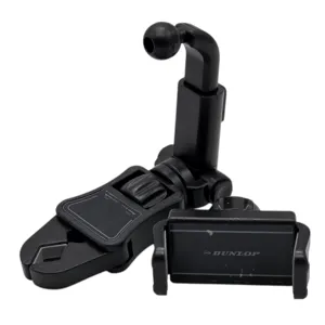 Suport Auto pentru Telefon cu Prindere pe Oglinda Retrovizoare, Reglabil 5–9 cm, Dunlop