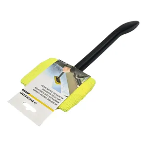 Curățător Auto pentru Geamuri și Parbriz cu Lavetă din Microfibră și Mâner, 40 x 13 cm, Dunlop