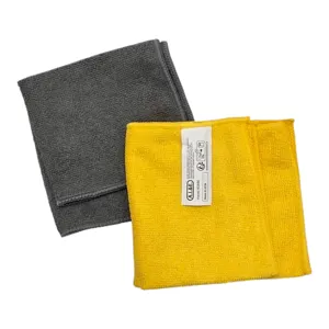Set 2 Lavete din Microfibră pentru Curățare Auto, 30 x 30 cm, Dunlop