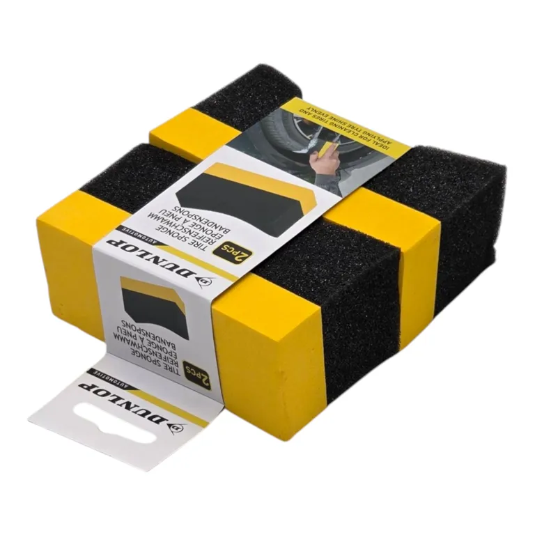 Set Bureți Auto pentru Curățarea și Lustruirea Anvelopelor, Dunlop