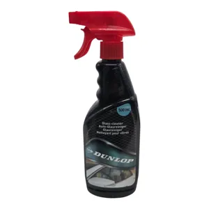 Soluție pentru Curățat Geamuri Auto Dunlop, 500 ml, pentru Parbriz și Suprafețe din Sticlă