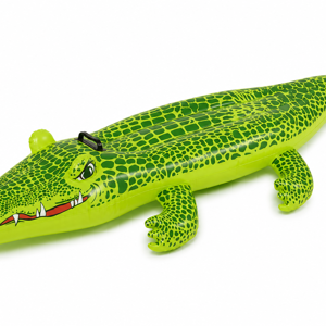 Saltea Gonflabilă Crocodil 139 x 61 x 23 cm pentru Piscină și Plajă, Jucărie de Apă pentru Copii