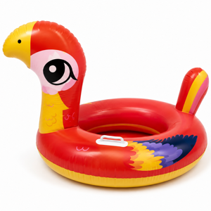 Saltea Gonflabilă Tip Papagal pentru Piscină și Plajă 118 x 75 x 70 cm, Colac de Relaxare pe Apă