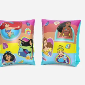 Aripioare de Înot Gonflabile pentru Copii Bestway Prințese Disney 23 x 15 cm, Suport pentru Învățarea Înotului