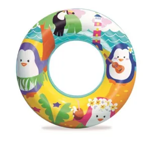 Colac Gonflabil pentru Înot Ø51 cm, Accesoriu pentru Piscină și Plajă 