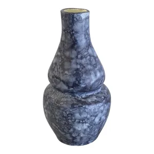 Vază Decorativă Paris Mare, Design Elegant cu Efect Marmorat, pentru Flori Uscate și Decor Interior Modern